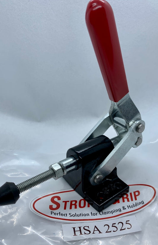 Strong Grip HSA-2525-LB Straight-Line Toggle Clamp | 660 lb M6 Threaded Rod